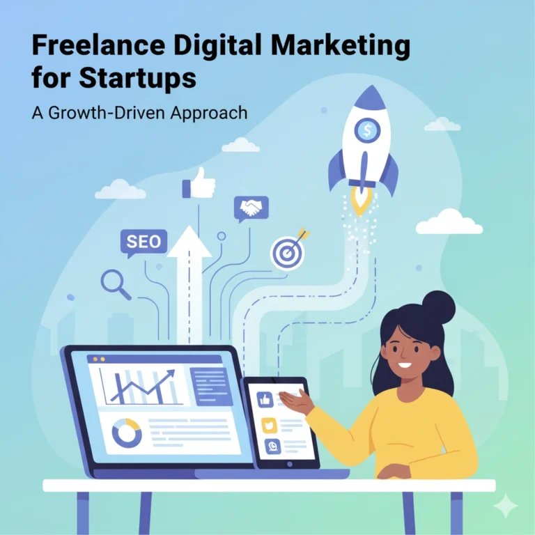 Freelance Digital Marketing for Startups: A Growth-Driven Approach