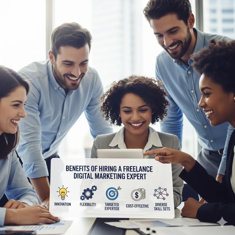 Top 10 Benefits of Hiring a Freelance Digital Marketing Expert